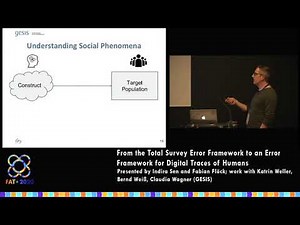 From the Total Survey Error Framework to an Error Framework for Digital Traces of Humans