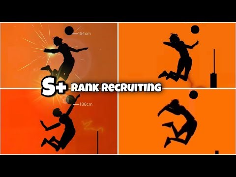 The Best Animation S+ Rank Recruiting In The Spike Volleyball Story