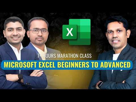 Learn Excel from Basic to Advanced | 🔴 Live Marathon Class by Skill Course
