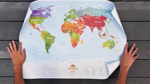 Is the world map we've been using completely wrong this whole time?