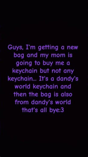 i can't wait for my bag and key chain:3