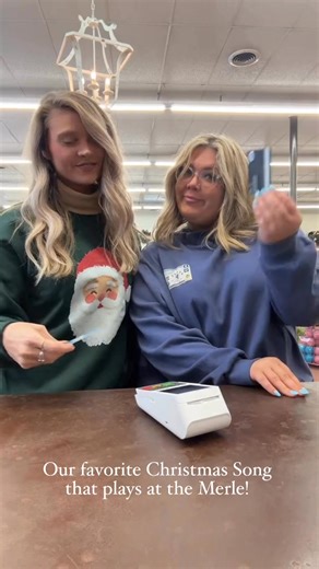 Come make Christmas music with us 😜 #shoplocal #MerleNorman #christmas2025 #tistheseason #boutiqueshopping | Merle Norman & Just For You. Alamo, TN