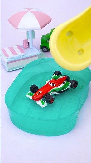 Disney Pixar Cars Die-Cast Francesco Bernoulli ASMR No Talking #asmr #toys #mcqueen