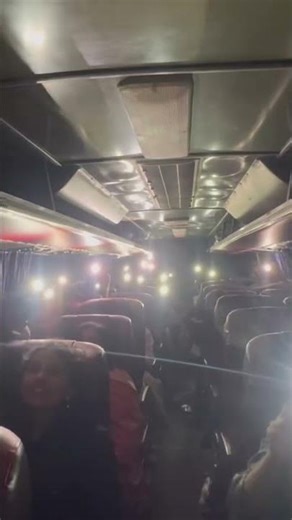 Night Bus Vibes ✨ Phone Lights & Travel Moments | Aesthetic Travel Video