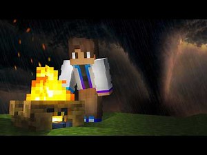Surviving 7 Days of Extreme Nocturnal Tornadoes in Minecraft!