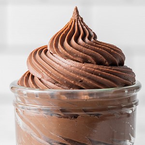 This luscious Chocolate Pastry Cream is rich, smooth and can be used in so many different ways! My fave is eclairs! Google 'Scran Line Chocolate Pastry Cream' for the recipe! | The Scran Line