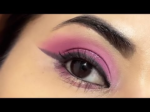 Berry Pink Eye Makeup Tutorial ✨