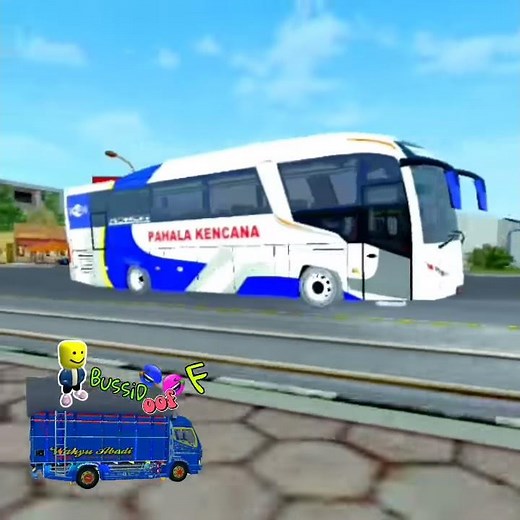 Bus Oleng PAHALA KENCANA bussid oof