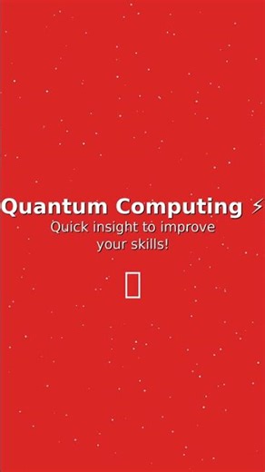 Quantum Computing: Next Tech Revolution - Quick Tip! 🔥 #Shorts