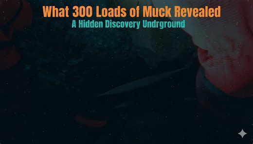 What 300 Loads of Muck Revealed | A Hidden Discovery Underground