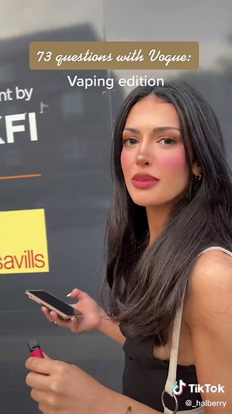 we all know that one person🤕😅 #fyp #73questions #vogue #vapelife