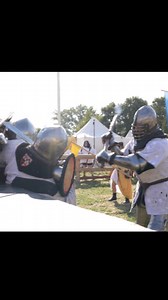 Polearms help your rivals thinking about floor management @whitecompanymedieval #armor #polearm #medieval #knight #reenactment #larp#armoredcombat #fight #themedievalthings | The Medieval Things