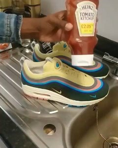 27K views · 144 reactions | Ketchup test VS Sean Wotherspoons! Like & Share | Crep Protect | Facebook