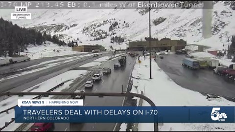 I-70 closed at Eisenhower Tunnel after crash involving estimated 75+ vehicles
