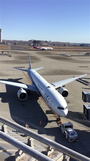 All Nippon Airways Boeing 777-300ER Flight to Chicago