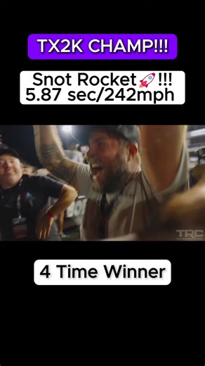 Tx2k26 champ #tx2k #tx2k26 #dragrace #snotrocket #racingcar @Nitro Knight
