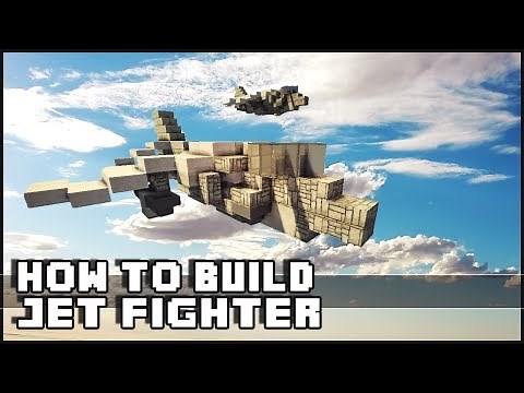 ► Minecraft : How to Make - Harrier Jet Fighter