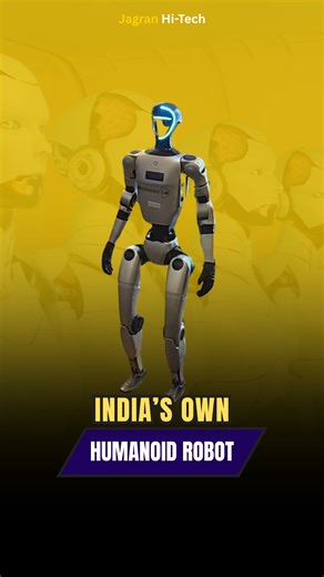 Forget Boston Dynamics, meet Make-In-India Humanoid Robot 🇮🇳 Here's what all it can do 🤖 #MakeInIndia #HumanoidRobot #IndianInnovation #TechInIndia #3DLabs #Robotics #AIIndia #FutureTech #IndianRobots | Jagran Auto Gyan