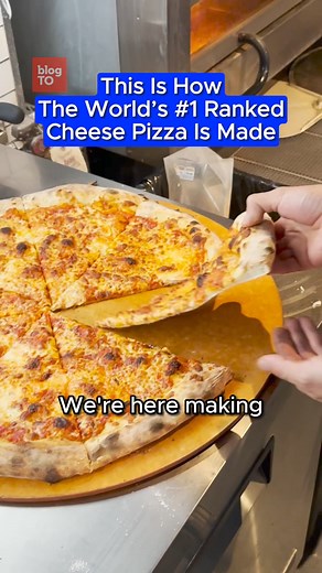 This is how the world’s #1 ranked cheese pizza is made! | blogTO