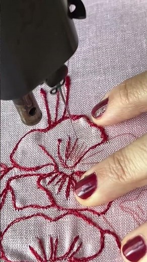 Free Motion stitching on a treadle sewing machine