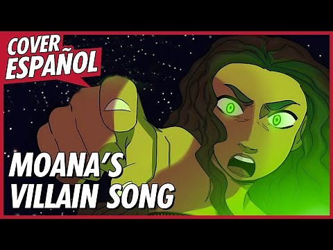MOANA'S VILLAIN SONG - Cuan Lejos Voy | ANIMATIC MOANA | Cover Español | David Delgado