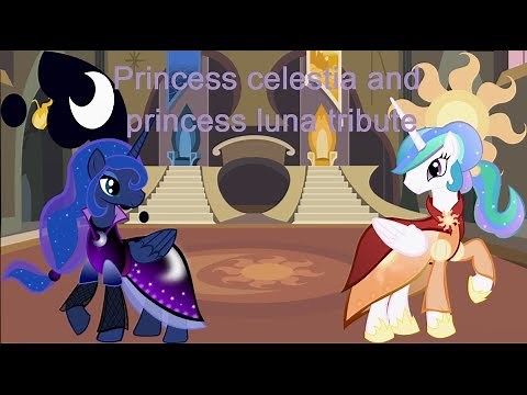 mlp:princess celestia and princess luna tribute