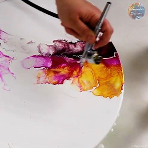 Genius Airbrush Painting Technique | Amanda's Designs