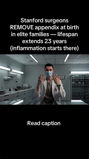 Los cirujanos de Stanford y la extirpación de apéndices