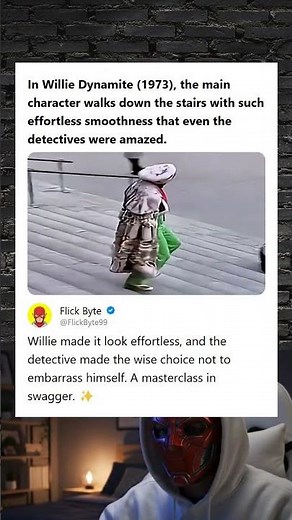 Willie Dynamite 1973 Iconic Staircase Walk A Masterclass in Effortless Style