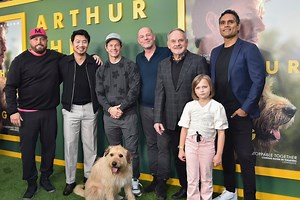 This Arthur may be a dog, but Mark Wahlberg’s movie is filmic Camelot