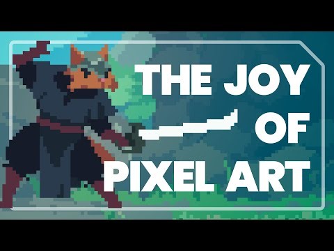 Drawing a pixel character from *scratch*