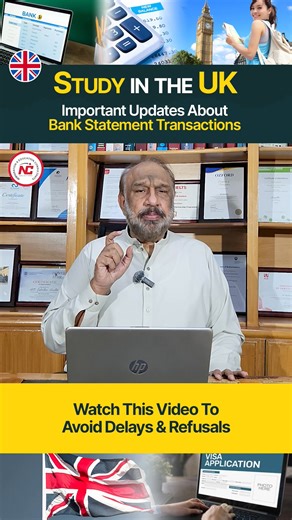 9.9K views · 77 reactions | Study in the UK. In this video, we have explained the important points which should be followed for maintaining your bank statements for student visa of the UK. Watch this video till the end to avoid any such mistakes as this will help the smooth processing of your visa applications. #consultants #studyinuk #studentvisa #ukvisa #uk #refusal #visarefusal #visa #VisaSuccess #ukviral | NC Solicitors- Study Abroad | Facebook