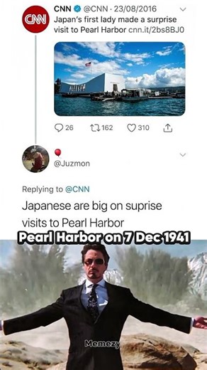 Pearl Harbour surprise 🫠