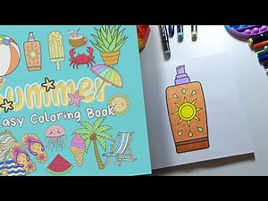 Sunscreen Bottle Coloring Page - Beach Essentials Drawing | Coloring Story