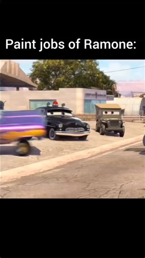 Low n slow ☕😌 #fyp #foryou #cars #lightningmcqueen #ramone #movie