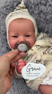 12K views · 649 reactions | Introducing Prototype “Gracie” by Sandy Faber. Her preorder is now open, my version will be available Thursday at 8pm EST. If you’re interested in being notified, email me at rebornsweetdolls@gmail.com, subject: Gracie  | Reborn, Sweet | Facebook