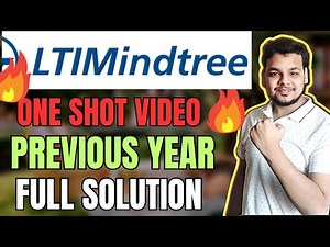 (One Shot) LtiMindtree Complete Assessment Preparation 2026 | LtiMindtree PYQ Solutions