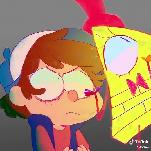 Triangle Saving Gravity Falls - Bill Cipher Animation