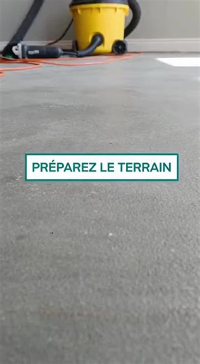 Prêt à vous lancer dans l'aventure ? Découvrez comment préparer un sol en résine #RésineEpoxy #Bricolage #DIY #TransformationMaison #AstucesBricolage