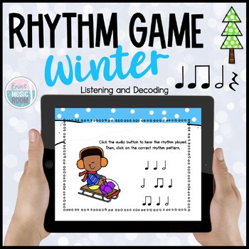 Winter Music Listening Game Rhythm For Half Note