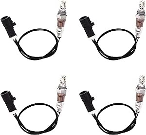PAPAPARTS Set of 4 Oxygen O2 Sensor Upstream and Downstream Compatible with 2004-2006 Ford F-150 F150 2004-2005 Explorer Sport Trac Replace OE 250-24701 XL3Z9F472D