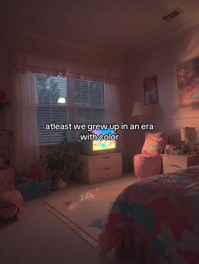 Nostalgic Memories of Growing Up in Colorful Nature