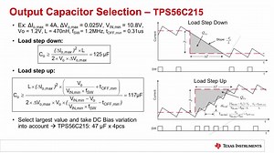 Practical Comparisons of DC/DC Control Modes - Output Capacitor Selection | Video | TI.com