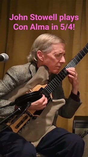 Jazz guitarist John Stowell plays the jazz standard Con Alma in 5/4!