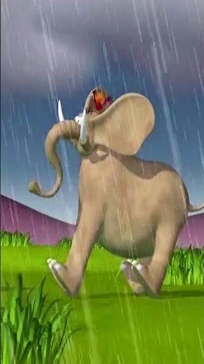 🌪️ Badai di Sabana! 🦁 Petualangan Kartun Anak #shorts