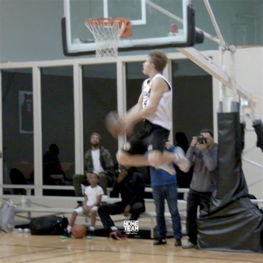 Mac McClung reverse dunk at the Iverson Classic | Home Team Hoops