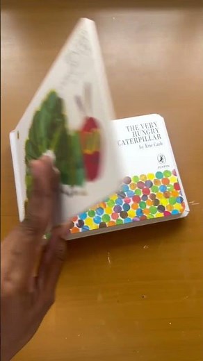 The Very Hungry Caterpillar | Toddler books | Books for babies