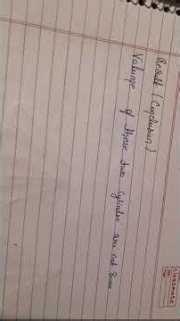 Compare Volume of Two Cylinders Class 10 Maths Activity Practical Experiment with Rectangular Sheet