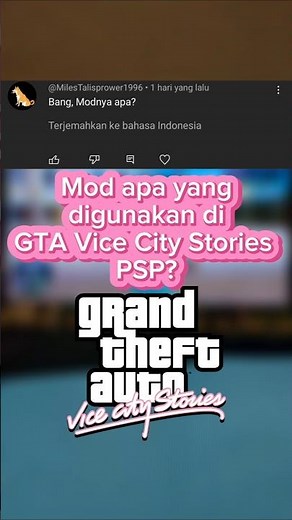 Mod apa yang digunakan di GTA Vice City Stories PSP? #gta #pspgameplay #cheat #gtacheats #gtamods
