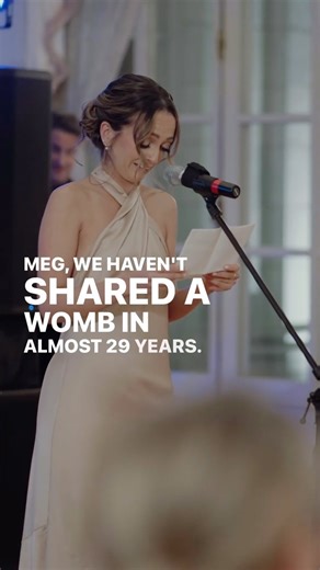 My emotions watching this 🥹📈📉📈📉📈📉 Credit to @lovestoriestv & @jbhornfilm #wedding #weddingideas #weddinginspiration #weddingspeech #twins #twinsisters #sisters #maidofhonor #moh #bridetobe #weddingplanning | Nearlywed